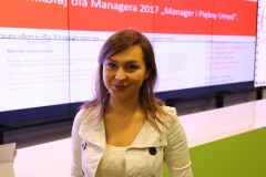 Mikołaj Dla Managera 2017 - Justyna - szczęśliwa ręka do losowania nagród