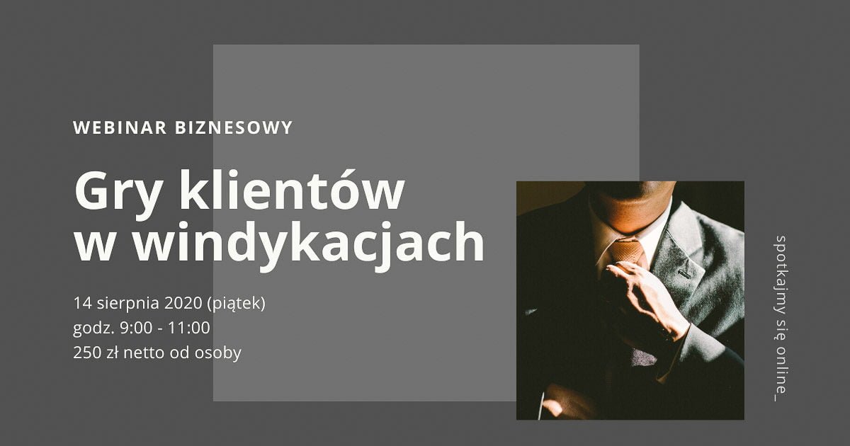 windykacje należności warsztat online