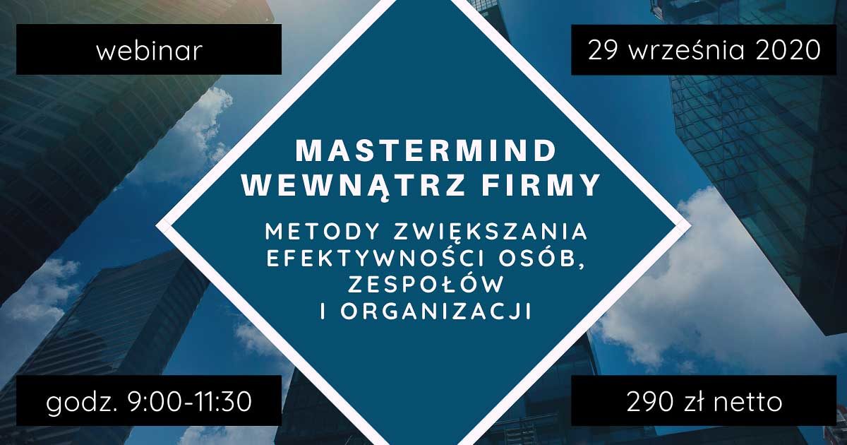 mastermind zwięszkanie efektywności