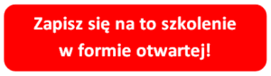 zapisy na szkolenie otwarte