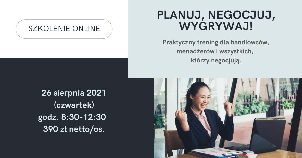 planuj negocjuj wygrywaj