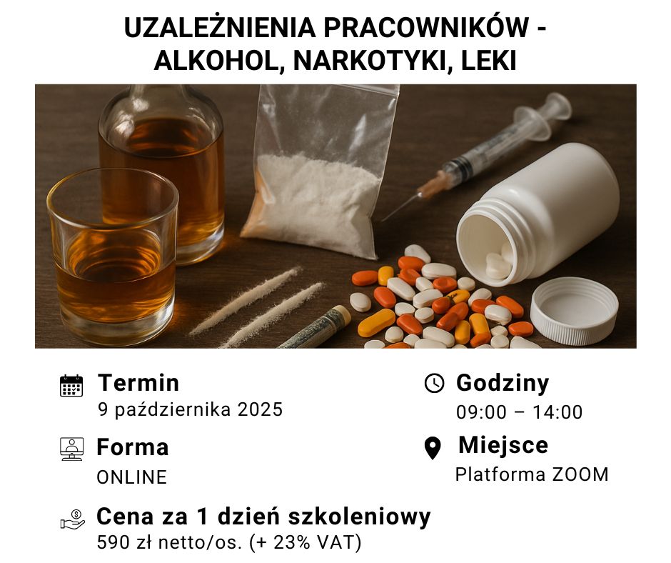 szkolenie uzależnienia pracowników