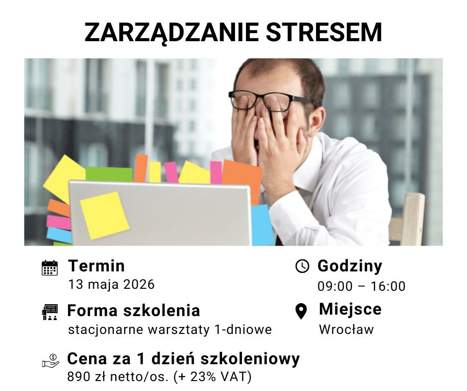 szkolenie otwarte z zarządzania stresem