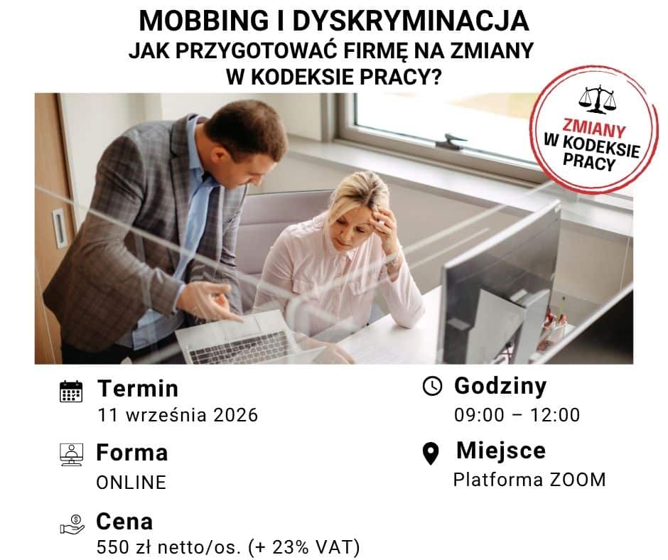 szkolenie z mobbingu